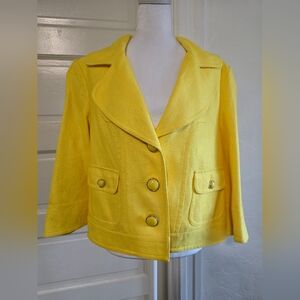 Vintage Nygard Collection Women's Yellow Jacket
